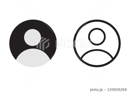 User profile login or access authentication icon vector illustration User profile login or access authentication icon vector illustration 120926269