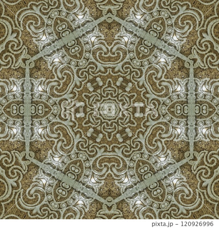 Carrara marble stone texture art. Expensive stone marble slab background. Print Decor with golden stripes. Italian Marbling texture design for website, packaging, tiles, textile fabric, wedding card 120926996