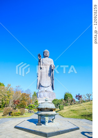 秋の牛久大仏　茨城県牛久市 120928259