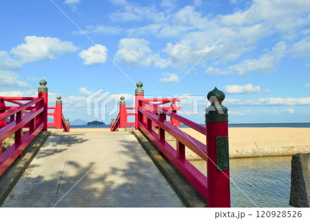 津田の松原の願い橋 120928526