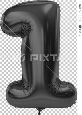 color Alphabets and number Balloons clipart, letters, transparent background 120929566