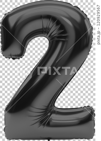 color Alphabets and number Balloons clipart, letters, transparent background 120929567