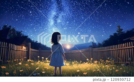 夜空と少女 120930712