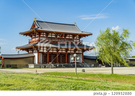 朱雀門(世界遺産)　奈良県奈良市国営平城宮跡歴史公園 120932880