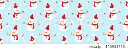 New Year's seamless banner. New Year's seamless banner. 120933786
