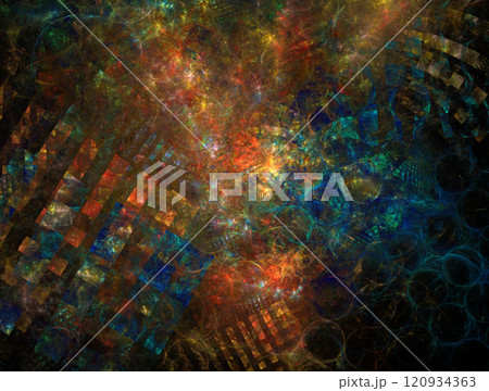 Imaginatory fractal abstract background Image 120934363