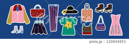 Clothing clip art second hand vector artwork  120934953