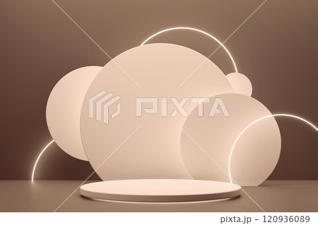 Minimalist geometric shapes with soft lighting and neutral tones Minimalist geometric shapes with soft lighting and neutral tones 120936089