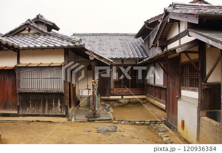 萩の町並み　青木周弼旧宅 120936384