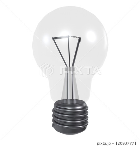 Light bulb design showcasing innovative concept with modern aesthetics 120937771