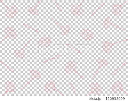 カーネーションのペン画の背景壁紙 120938009