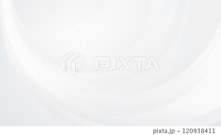 Abstract white lines curve background with copy space, Vector illustration 120938411