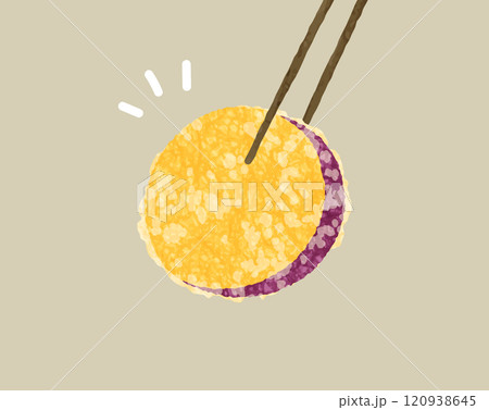 さつまいもの天ぷら 120938645