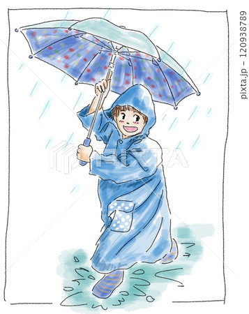 雨、雨、フレフレ 雨、雨、フレフレ 120938789