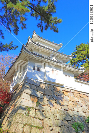 三重県津市、津城の風景 120938901