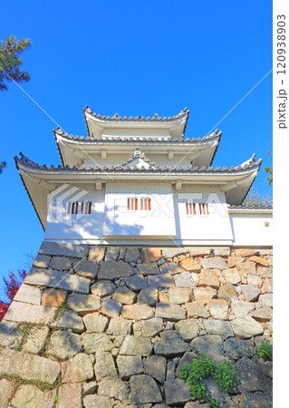 三重県津市、津城の風景 120938903
