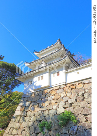 三重県津市、津城の風景 120938905