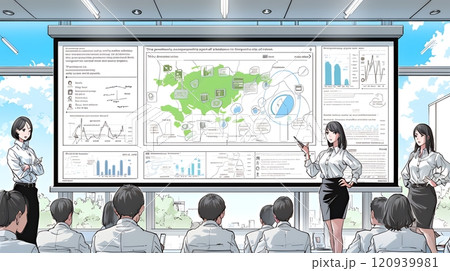 女性講師：ビジネスセミナー／製品説明会／社内研修会