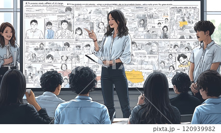 女性講師：ビジネスセミナー／製品説明会／社内研修会