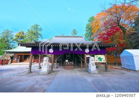 唐澤山神社の紅葉 120940307