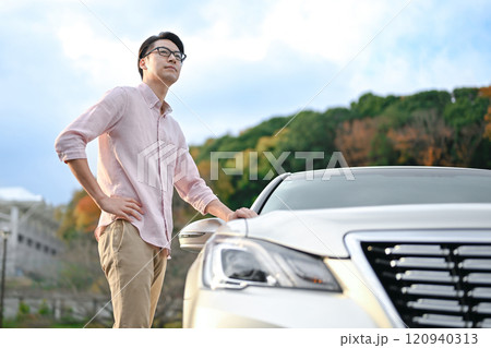 マイカー 男性 車 マイカー 男性 車 120940313