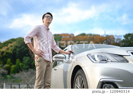 マイカー 男性 車 マイカー 男性 車 120940314