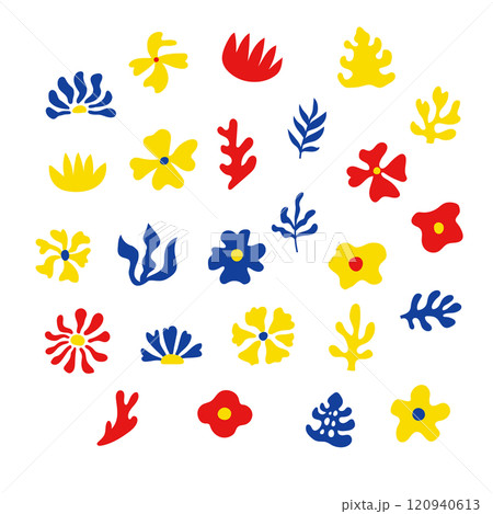 花植物イラストセット 120940613