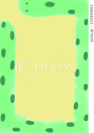 イラスト素材: 巳年　年賀状 120940663