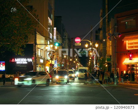 広尾夕景 - 広尾橋交差点　　都市景観（2024年12月） 120940873