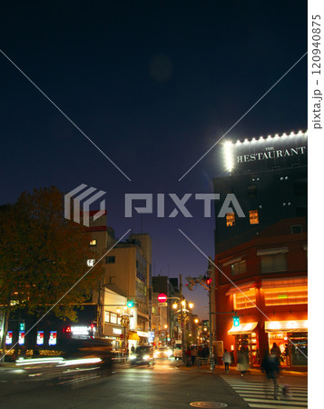 広尾夕景 - 広尾橋交差点　　都市景観（2024年12月） 120940875