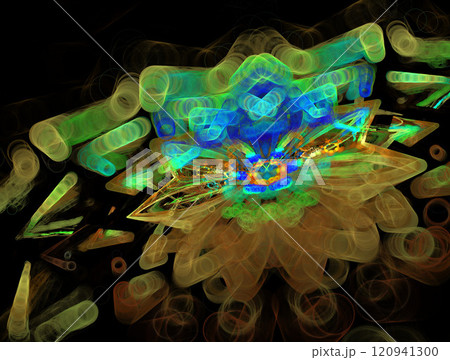Imaginatory fractal abstract background Image 120941300
