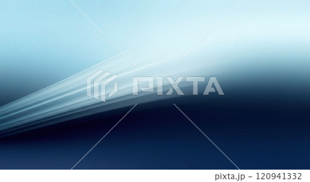 Abstract blue gradient light streaks for modern digital art and design 120941332