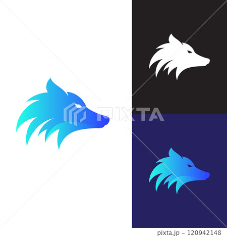 Fox vector illustration silhouette icon design 120942148