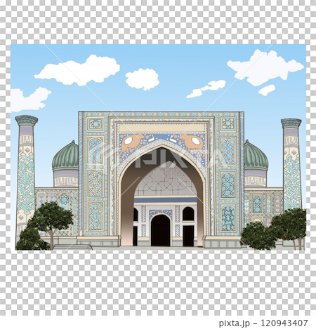 烏茲別克, 撒馬爾罕, 雷吉斯坦廣場 120943407