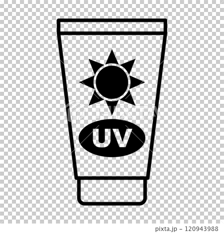 Sunscreen icon black 120943988