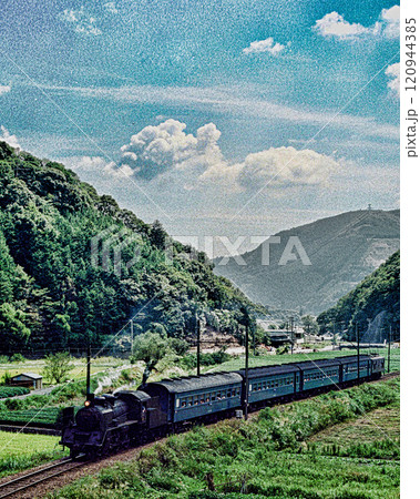 大井川鉄道の蒸気機関車 120944385