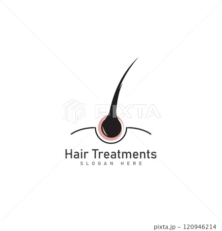 hair treatments vector icon illustration design template 120946214