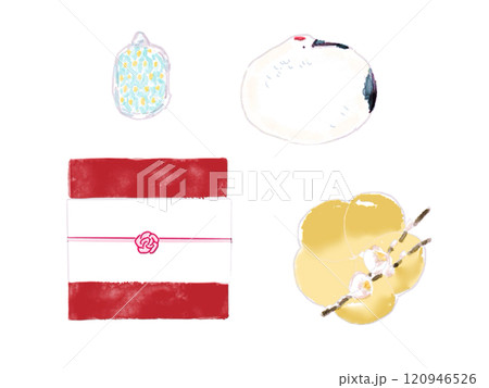 正月の食器セット 正月の食器セット 120946526