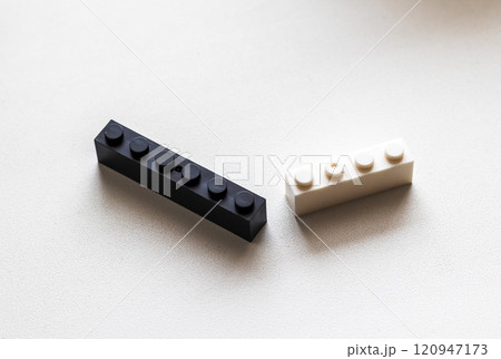 Close up shot of the building bricks 120947173