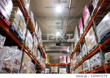 多摩境通りのコストコ　巨大な棚の陳列を眺める　京王相模原線多摩境駅の東口　東京都町田市小山ヶ丘 120947279