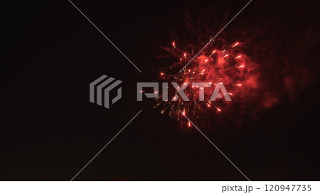 background of fireworks over night city stop motion aesthetic background of fireworks over night city stop motion aesthetic 120947735