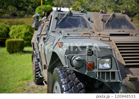 中部・陸上自衛隊・富士学校記念行事の展示車両・軽装甲機動車のイメージ・静岡県小山町(2) 中部・陸上自衛隊・富士学校記念行事の展示車両・軽装甲機動車のイメージ・静岡県小山町(2) 120948533