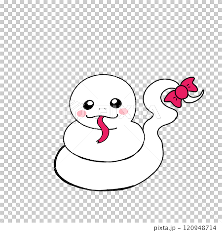 ヘビちゃんのイラスト素材 [120948714] - PIXTA
