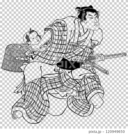 【義士忠臣鑑 不波勝右衛門正種】-【歌川国吉】 【義士忠臣鑑 不波勝右衛門正種】-【歌川国吉】 120949650