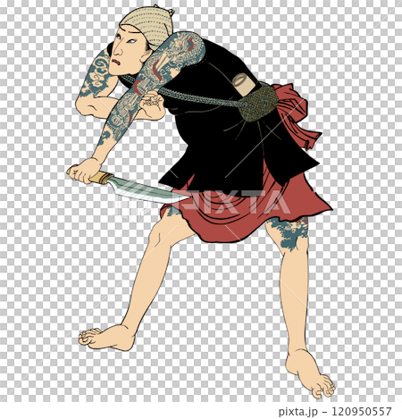 [Mitatetsukizuku Musashino Moon] - [Utagawa Kunisada (Utagawa Toyokuni III and Toyokuni III)] 120950557