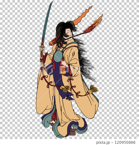 [Magic Contest: Princess Takiyashachi by Yoshu Shuen] - [Utagawa Kuniyoshi] 120950866