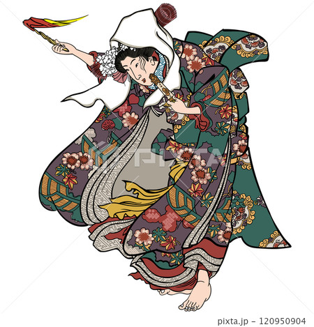 【本朝廿四孝 千世能姫】-【歌川国芳】 120950904