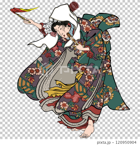 【本朝廿四孝 千世能姫】-【歌川国芳】 120950904