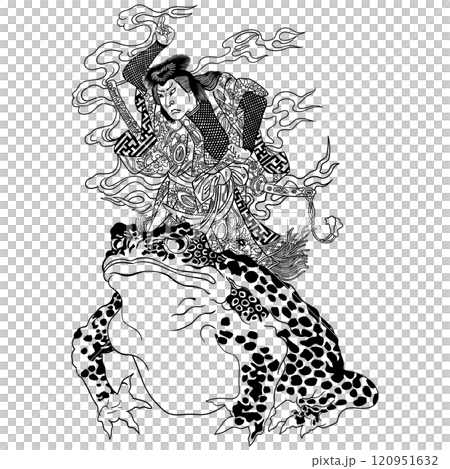 【尾上上多見蔵】-【歌川国廣 】 120951632