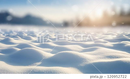 キラキラと輝くパウダースノー4 120952722